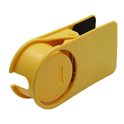 Jiozermi 3Pcs Drinking Cup Holder Clip, Desk Drink Holder Clip Adirondack Chair Cup Holder with Clip Cup Clip Holder for Water Drink Beverage Soda Coffee Mug(Blue, Green and Yellow) - color: Blue+Green+Yellow