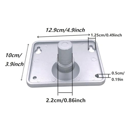 Electronic Module Mount Metal Mounting Plate for Electronic Controller Multi-Pad Drum Pads, Electronic Drum Kit Percussion Mounting Stand Accessories