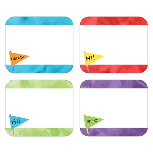Carson Dellosa Education Carson Dellosa Celebrate Learning Name Tags (150060) - style: Celebrate Learning