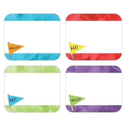 Carson Dellosa Education Carson Dellosa Celebrate Learning Name Tags (150060) - style: Celebrate Learning