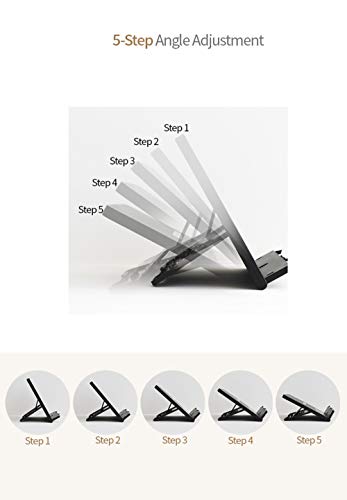 Book Stand (Black) - color: Black