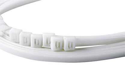 Gardner Bender 46-104M Nylon Cable Tie, 4 in., Natural - color: Natural, size: 1000 Pack, style: 4 inch., 18 lb tensile