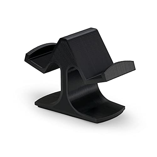 Dual Game Controller Desktop Holder Stand - Universal Design for Xbox ONE, PS5, PS4, PC, Steelseries, Steam & More, Reduce Clutter UGDS-03 (Black) - color: UGDS-03 Black