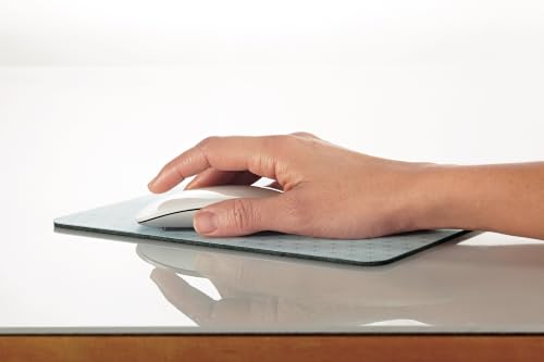 3M Precise Mouse Pad Enhances the Precision of Optical Mice at Fast Speeds, Easy to Clean, Stays in Place, 9 in x 8 in (MP114-BSD1) - size: 8L x 9W inches