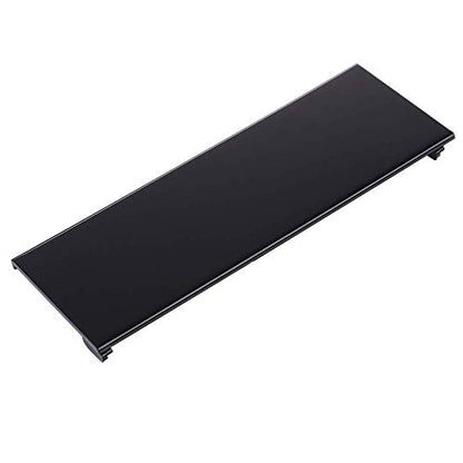 Wii Console Replacement Dust Door, 3 in 1 Repair Part Slot Cover for Nintendo GameCube, NGC Conrtroller/NGC Memory/SD Slot Lid-Black - color: black