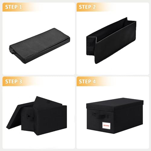 CD/DVD Storage Case - Perfect CD/DVD storage case universal, stackable DVD organizer with lid,3Pack CD holder 15.75 x 6.3 x 6.1 inches - can hold 135 CDS /60DVDS Black - size: 3pack black