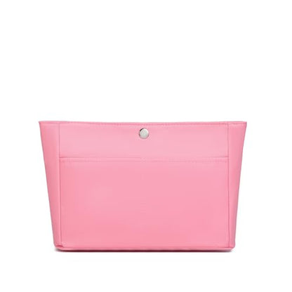 YONEBN waterproof Storage Bag Lightweight Large Capacity nylon Bag Inner Bag Handbag Organizer - color: Nylon/Pink