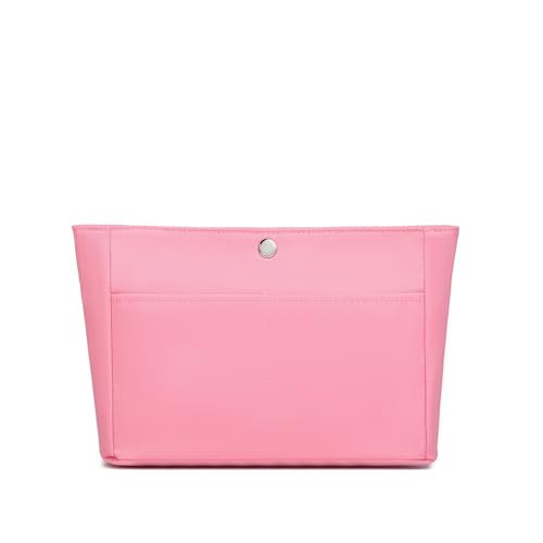 YONEBN waterproof Storage Bag Lightweight Large Capacity nylon Bag Inner Bag Handbag Organizer - color: Nylon/Pink