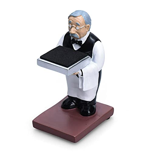 Pilarmuture Watch Display Stand Jewelry Organizer Astronaut/Old Housekeeper Handmade Watch Holder Resin Figurine Jewelry Watch Storage Rack Eyeglass Holder for Office Home Decoration - size: 1#old housekeeper