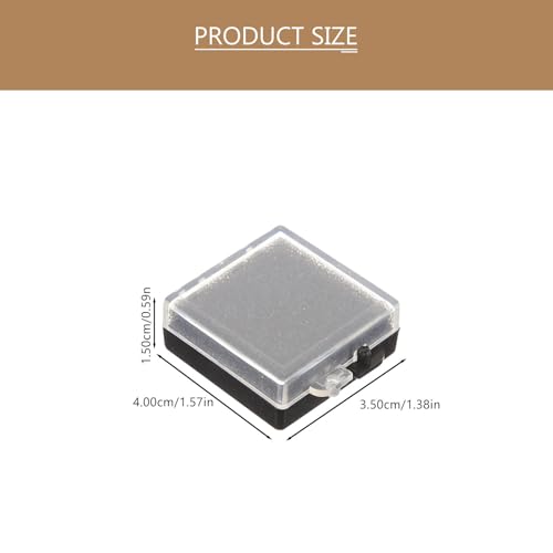 5Pcs Anti-Static Chip Case Electronic Component Organizer Multi-Functional Storage Box with Transparent Top and Anti-Static Sponge for Electronic Parts and Samples Waterproof Safety Airtight