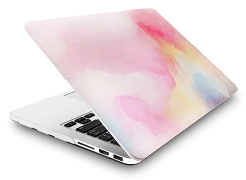 KECC Ultra Thin Case for MacBook Air 13 inch 2017-2010 Release (Old Version), Lightweight Plastic Hard Shell for MacBook Air 13.3” + Keyboard Cover, Pink Mist - color: Pink Mist, size: Air 13" 2010-2017 (No Touch ID)