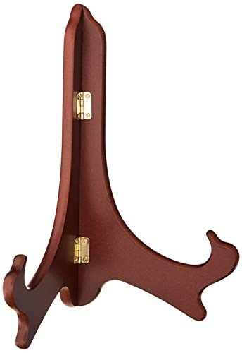 Fox Run Pine Wood Plate Stand, 10-Inch - color: Pine, size: 10-Inch