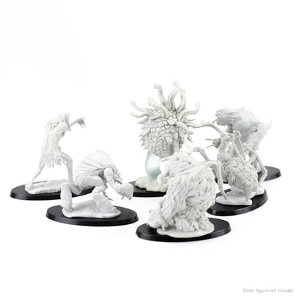 SIXPOINTS 32 Pieces Acrylic Miniature Bases,2.95x1.65 inch Model Bases 4mm/0.16inch Thick Circular Figure Display Stands Compatible with Gaming Miniatures or Wargames Role Playing Board Game Figure Toy - color: 32PCS-75X42mm-black elliptic