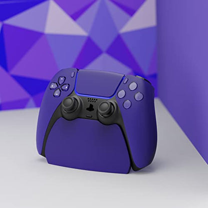 PlayVital Controller Display Stand for ps5, Gamepad Accessories Desk Holder for ps5 Controller with Rubber Pads - Galactic Purple - color: Galactic Purple