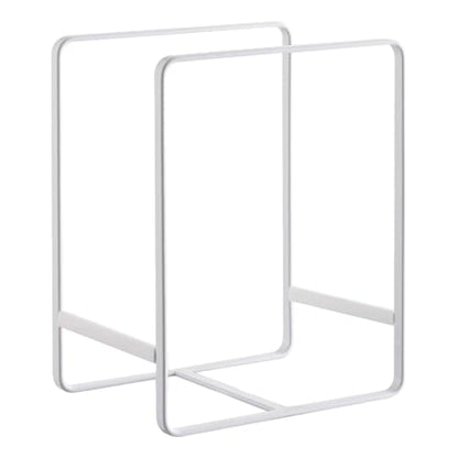 YAMAZAKI Home Tower Plate Rack/Dish Stand/Dish Storage/Plate Holder - Large - Steel - color: White, size: Large