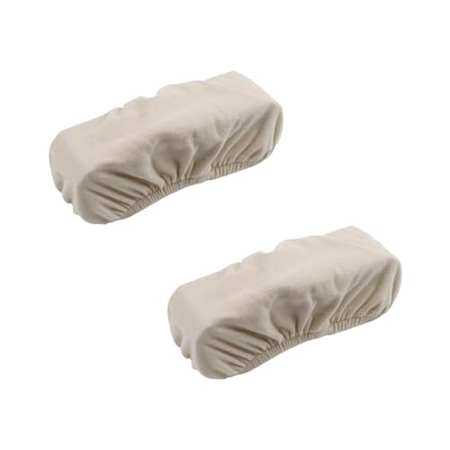 Office Chair Armrest Covers for Chairs Couch Sofa Furniture Protector Washable Armchair Slipcovers for Recliner (Khaki) - color: Khaki