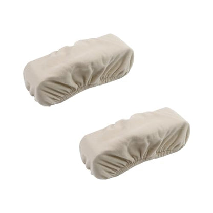 Office Chair Armrest Covers for Chairs Couch Sofa Furniture Protector Washable Armchair Slipcovers for Recliner (Khaki) - color: Khaki