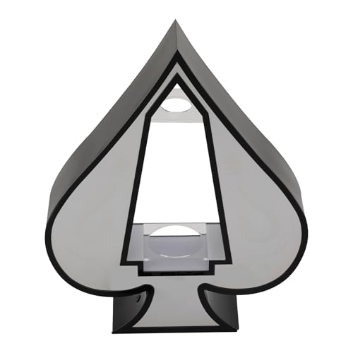 Ace of Spades Bottle Display Stand Warm Yellow Light Liquor VIP Glowing Wine Bottles Display Shelf LED Champagne Bottle Presenter for Bar Nightclub Party - color: Warm Yellow Light-ace of Spades
