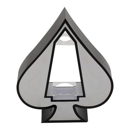 Ace of Spades Bottle Display Stand Warm Yellow Light Liquor VIP Glowing Wine Bottles Display Shelf LED Champagne Bottle Presenter for Bar Nightclub Party - color: Warm Yellow Light-ace of Spades