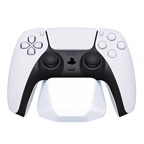 PlayVital Universal Controller Stand for Nintendo Switch 2 Pro & Switch Pro, Gamepad Stand for ps5 & ps4 Controller, Display Stand Holder forXbox Series X/S Controller - White - color: White