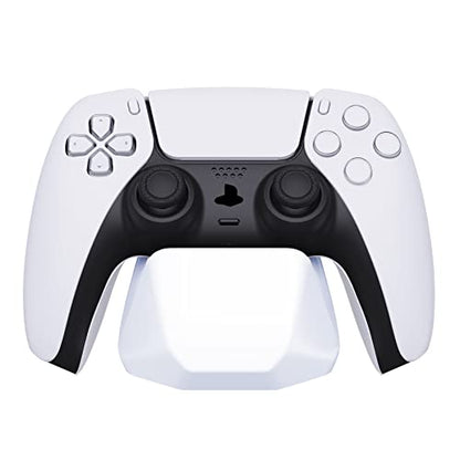 PlayVital Universal Controller Stand for Nintendo Switch 2 Pro & Switch Pro, Gamepad Stand for ps5 & ps4 Controller, Display Stand Holder forXbox Series X/S Controller - White - color: White