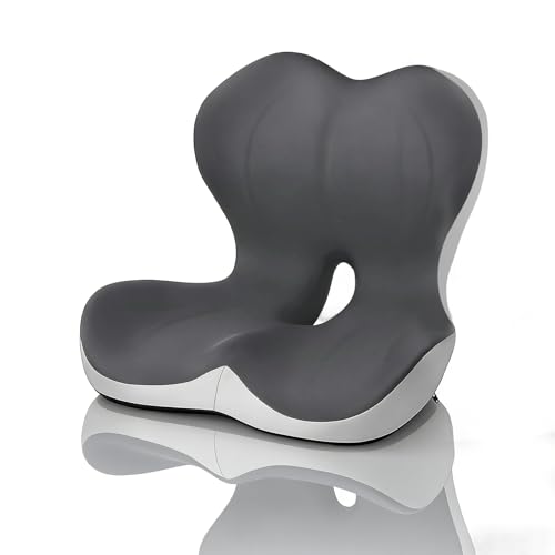 Memory Foma Car Seat Cushion Long Driving, Office Chair Cushions Relief Back Reducing Hips Pain, Driver Support Tailbone Ergonomic Non Slip Hemorrhoid Pillow, Comfort Wheelchair Tailbone Pad