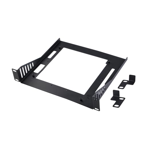 GeeekPi Mini ITX Shelf 1U Rack, 7.87" Depth, Support Mini-ITX Motherboard/Super6C, for 10 Inch Server Rack & RackMate T1/T0 Rackmount