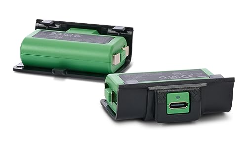 PowerA Play & Charge Kit for Xbox Series X|S and Xbox One - Green - style: Play & Charge Kit