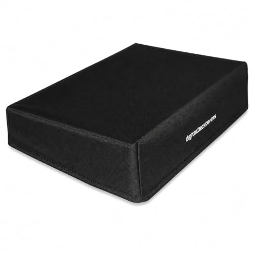 DigitalDeckCovers Dust Cover for Tascam DP-24/DP-32/DP-32SD Recorder, Black | Antistatic, Water Resistant, Protector, 20.2x13.4x4.09 Inches