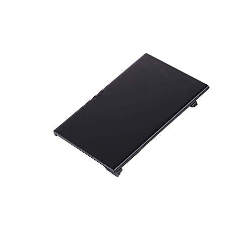 Wii Console Replacement Dust Door, 3 in 1 Repair Part Slot Cover for Nintendo GameCube, NGC Conrtroller/NGC Memory/SD Slot Lid-Black - color: black