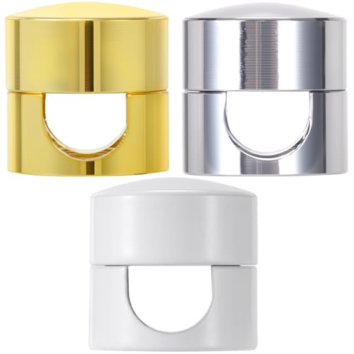 SmallCat 3 Sets Charger Holders for Cords, Adjustable Cable Anchor Holders, Adhesive Metal Cord Clips, Cable Management Wire Organizers for Desk, Office, Nightstand - Gold, White, Silver - color: Gold, White, Silver, 3 Sets, size: 3 Sets