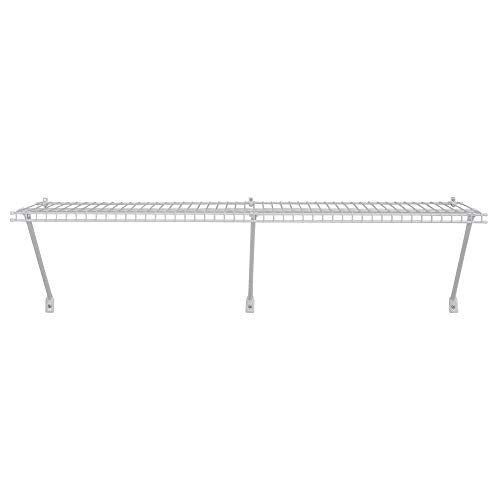 ClosetMaid Multi-Purpose Ventilated Wire Shelf Kit, 4 Ft. by 16in., White