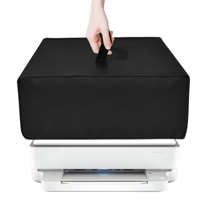 Printer Dust Cover Antistatic Water-Proof Cover Heavy Duty 600D Nylon Dust Sleeve for HP, EPSON,CANON, BROTHER, printer Universal Case Protector for Printer (11.8''D × 15.7''W x 7.1''H)