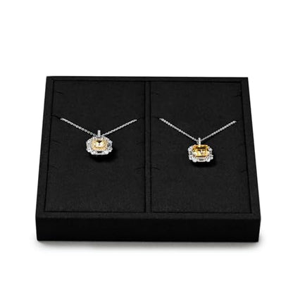 Oirlv Microfiber Jewelry Pendant Display Tray Dresser Modular Jewelry Tray - style: P13704