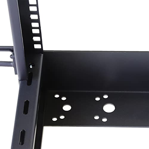 AEONS 27U 4-Post IT Open Frame Server Rack 19 Inch Depth-Adjustable (22" to 40") Network Equipment AV Gear w/Casters and Cable Management - style: 27U-4Post