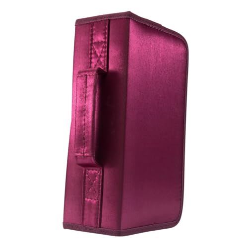 Capacity CD/DVD case Wallet, Storage,Holder,Booklet (128 Rose) - color: 128 Rose