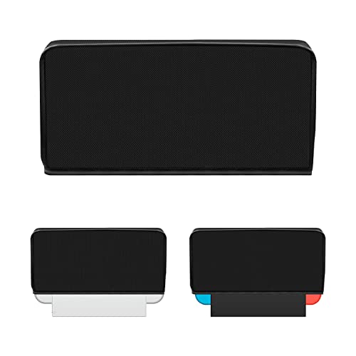 Mcbazel Dust Cover for Switch/Switch OLED Dock, Oxford Cloth, Anti Scratch | Waterproof, Precision Cut Cable Port, Fits Switch & Switch OLED With JoyCon, NOT Compatible With Nintendo Switch 2, Black