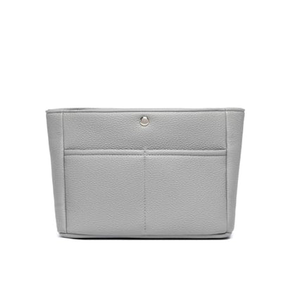 YONEBN waterproof Storage Bag Lightweight Large Capacity nylon Bag Inner Bag Handbag Organizer - color: Pu/Shark Gray
