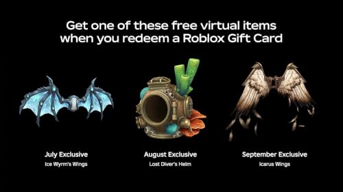 Roblox Physical Gift Cards (Multipack of 3 x $15) [Includes Free Virtual Item] [Redeem Worldwide] - $45