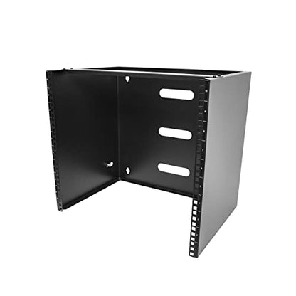 StarTech 10U 19in Wall-Mount Network Rack, 14in, 77lb (RACK-10U-14-BRACKET) - size: 10U