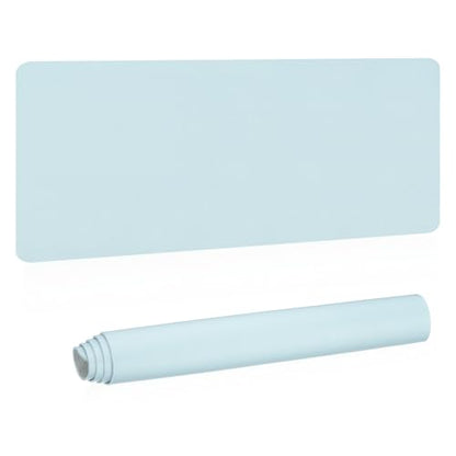 PATIKIL Desk Mat, 48"x17" Non-Slip Waterproof PU Leather Pad for Office & Home Use, Dual Sided, Light Blue - color: Light Blue, size: 48"x17"