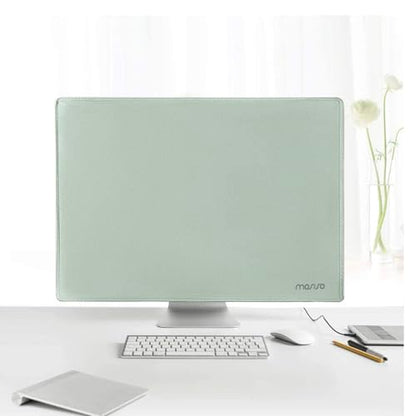 MOSISO Monitor Dust Cover 22, 23, 24, 25 inch Anti-Static Dustproof LCD/LED/HD Panel Case Computer Screen Protective Sleeve Compatible with iMac 24 inch, 22-25 inch PC, Desktop and TV, Antique Green - color: Antique Green, size: 22-25 inch