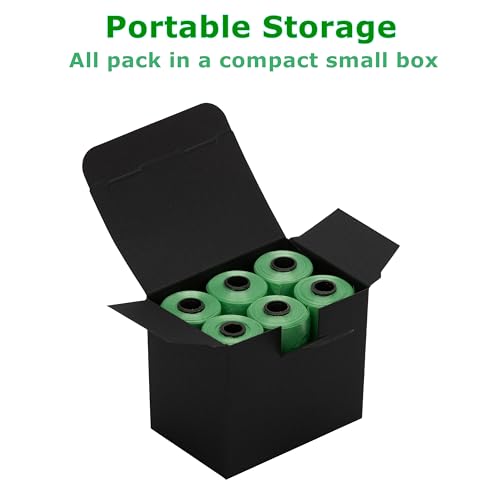 Ginsco 0.8 Gallons Disposable Trash Bags for Mini Car Trash Can, Portable Small Car Garbage Bags, Cars Accessories, Mini Trash Bags, Plastic Trash Bag for Cars/Home/Office (6 Rolls/90 Counts) Green - color: Green