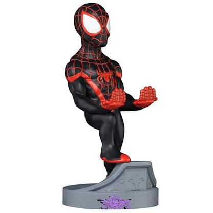 Exquisite Gaming Cable Guy - Marvel Spiderverse: Miles Morales Spiderman - Charging Controller and Device Holder - Toy - Xbox 360