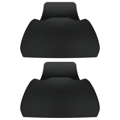 PlayVital 2 Pack Controller Display Stand for ps5, Gamepad Stand Desk Holder for ps5 Controller Accessories with Rubber Pads, Solid Black - color: Solid Black 2 set
