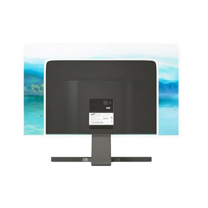 Misty Landscape 22-25 Inch Monitor Cover, Blue Green Scenery - color: baby blue, size: 22-25 Inch