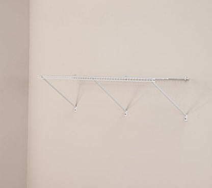 ClosetMaid Multi-Purpose Ventilated Wire Shelf Kit, 4 Ft. by 16in., White