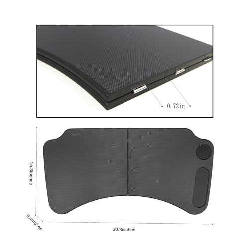 for Tesla Model Y 3 Food Tray Desk for Laptop Foldable Car Table for Eating Travel Multipurpose Tray for Driver Accessories