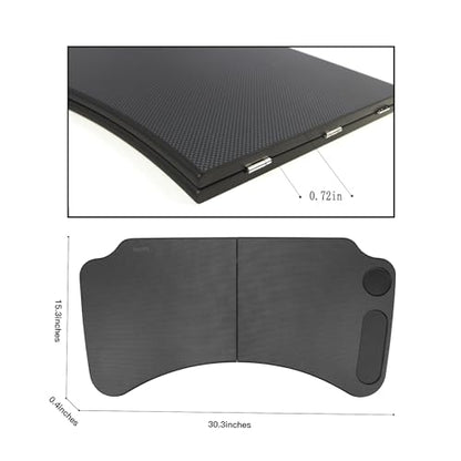 for Tesla Model Y 3 Food Tray Desk for Laptop Foldable Car Table for Eating Travel Multipurpose Tray for Driver Accessories
