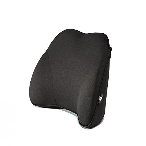 Castle Squire Firm Memory Foam Lower Back Backrest - Dense Foam Padding Lumbar Support Pillow for Home, Office, Auto, and Travel (Squire Size, Nightfall) - color: Nightfall, size: Squire